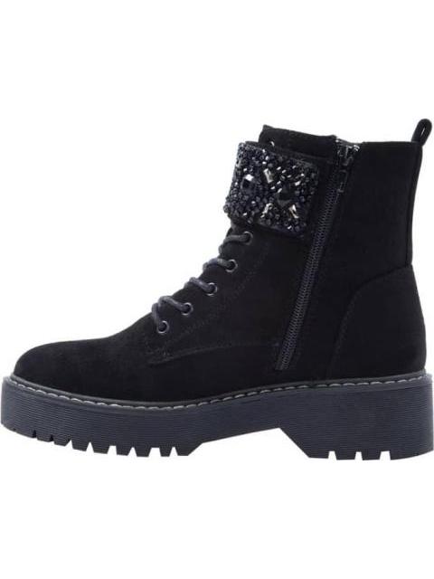 BOTA MILITAR CON PEDRERIA NEGRO GOODYEAR - Imagen 5