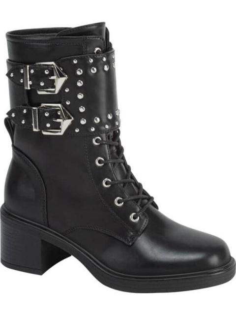 BOTA MILITAR ESTOPEROLES NEGRO BELINDA PEREGRIN - Imagen 2
