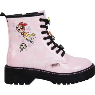 BOTA MILITAR LAS CHICAS SUPERPODEROSAS ROSA LAS CHICAS SUPER PODEROSAS