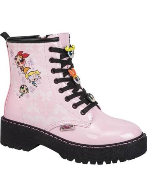 BOTA MILITAR LAS CHICAS SUPERPODEROSAS ROSA LAS CHICAS SUPER PODEROSAS - Imagen 2