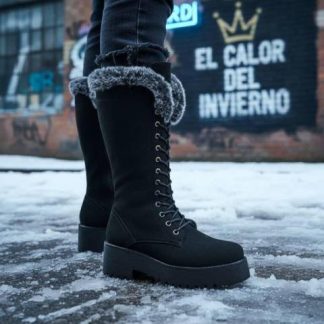 BOTA MILITAR SUELA TRACK NEGRO TIERRA BENDITA