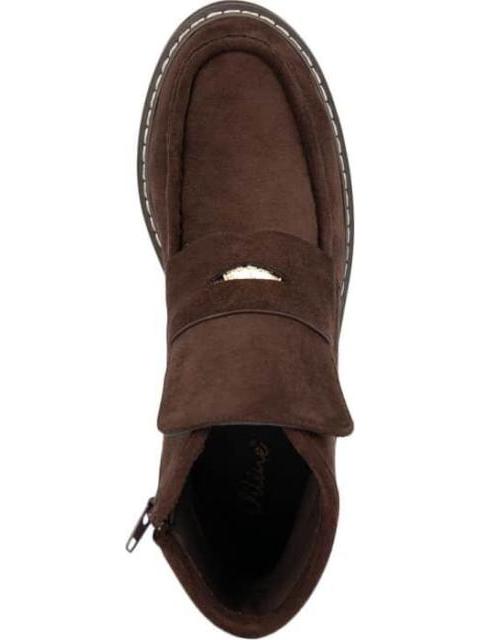 BOTA MOCASIN SUELA TRACK CAFE VI LINE - Imagen 4
