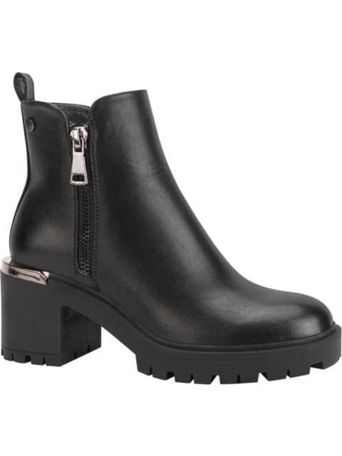 BOTA TACON MEDIO SUELA TRACK NEGRO BELINDA PEREGRIN - Imagen 2