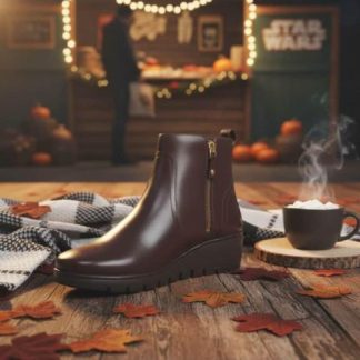 BOTA PIEL VACUNO CANELA FLEXI