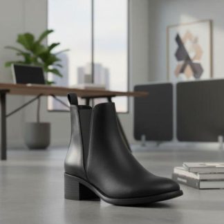 BOTA PIEL VACUNO NEGRO SCHATZ COMFORT FLEX