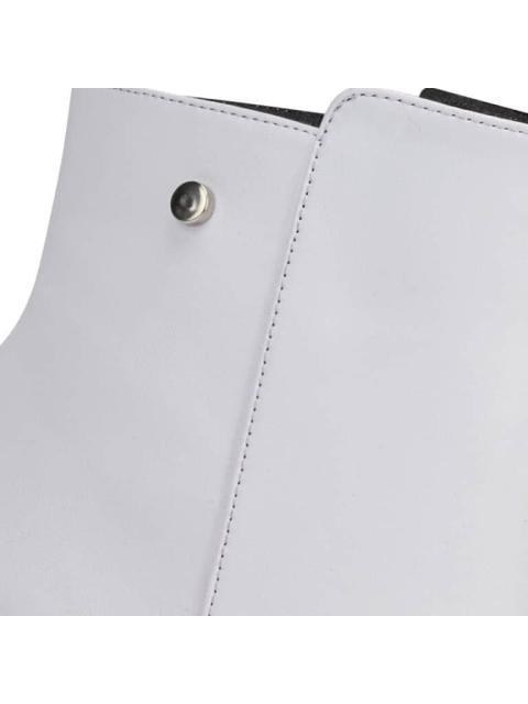 BOTA TACON ANCHO BLANCO SAO PAULO - Imagen 6