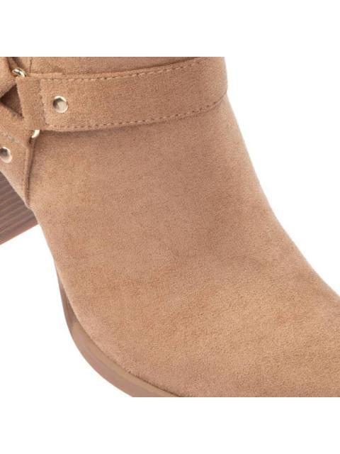 BOTA TACON CUADRADO CAMEL TIERRA BENDITA - Imagen 6