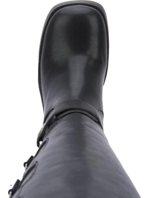 BOTA TACON CUADRADO NEGRO BELINDA PEREGRIN - Imagen 3