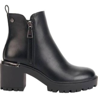 BOTA TACON MEDIO SUELA TRACK NEGRO BELINDA PEREGRIN