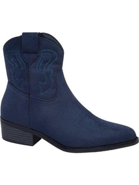BOTA TEXANA ANTE AZUL MARINO TIERRA BENDITA - Imagen 2
