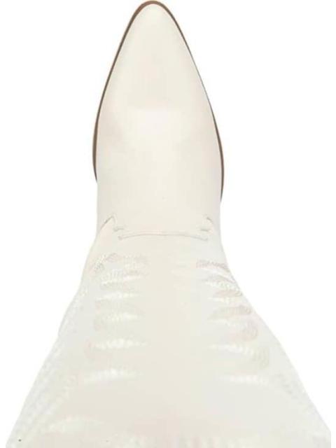 BOTA TEXANA BORDADA BEIGE TIERRA BENDITA DELUXE - Imagen 5