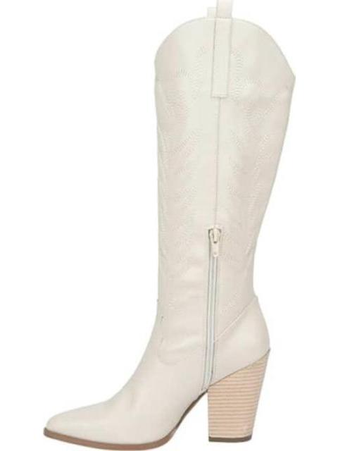 BOTA TEXANA BORDADA BEIGE TIERRA BENDITA DELUXE - Imagen 7