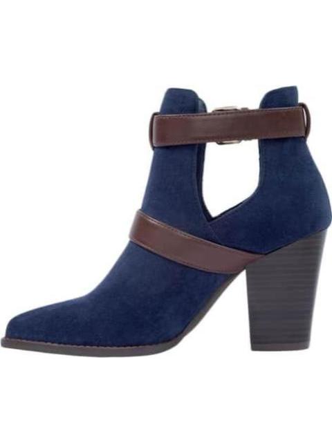 BOTA TEXANA CON ABERTURA AZUL MARINO TIERRA BENDITA - Imagen 5