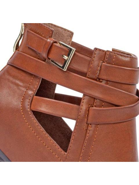 BOTA TEXANA CON ABERTURA CAFE TIERRA BENDITA - Imagen 6