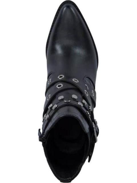 BOTA TEXANA CON ESTOPEROLES NEGRO TIERRA BENDITA - Imagen 3
