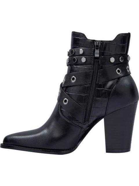 BOTA TEXANA CON ESTOPEROLES NEGRO TIERRA BENDITA - Imagen 5