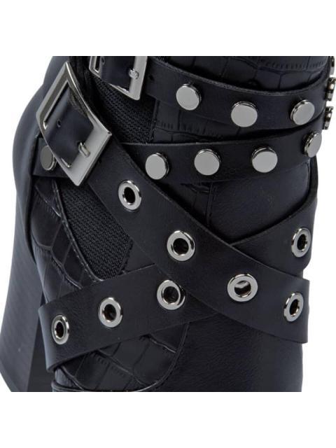 BOTA TEXANA CON ESTOPEROLES NEGRO TIERRA BENDITA - Imagen 6