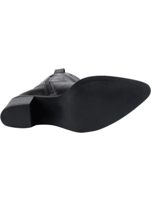 BOTA VAQUERA TACON MEDIO NEGRO TIERRA BENDITA - Imagen 4