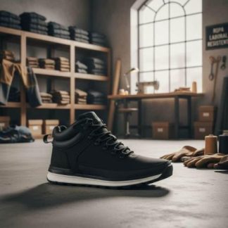 BOTA TODO TERRENO NEGRO HUMMER