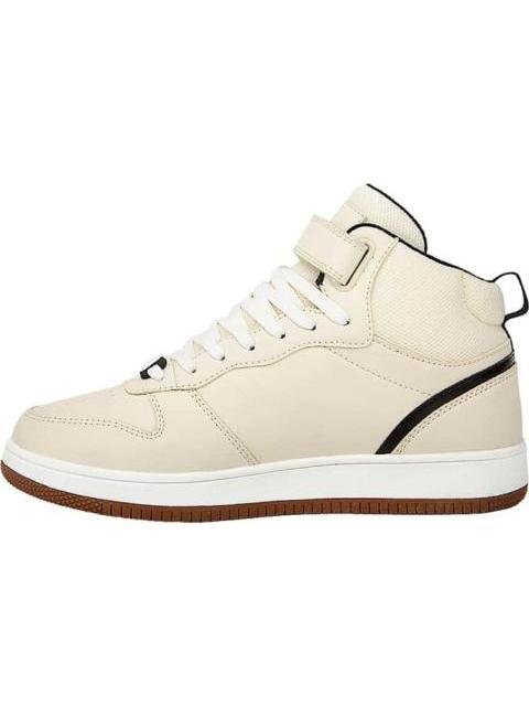 BOTA URBANA CAJA BEIGE STITCH - Imagen 5