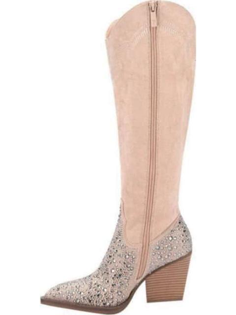 BOTA VAQUERA CON PEDRERIA NUDE THALIA SODI - Imagen 4