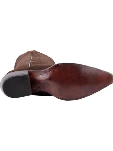 BOTA VAQUERA DE PIEL CARAMELO JC MCCOY - Imagen 6