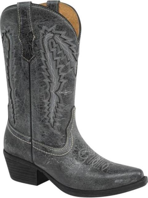 BOTA VAQUERA DE PIEL GRIS JC MCCOY - Imagen 3