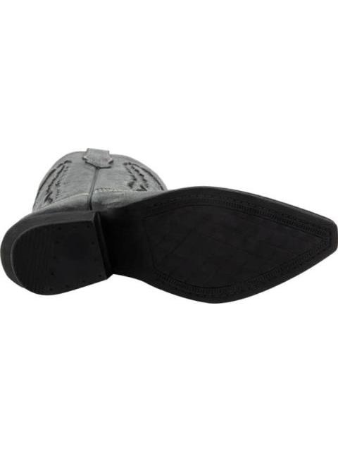 BOTA VAQUERA DE PIEL GRIS JC MCCOY - Imagen 5