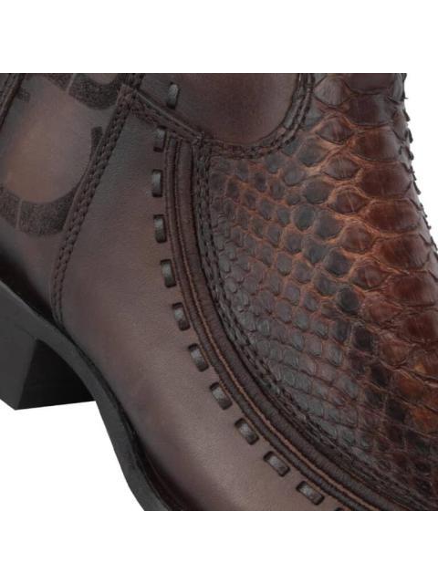 BOTA VAQUERA EXOTICA MIEL CUADRA - Imagen 7