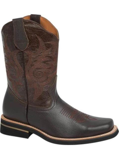 BOTA VAQUERA LISA CHOCOLATE JC MCCOY - Imagen 2