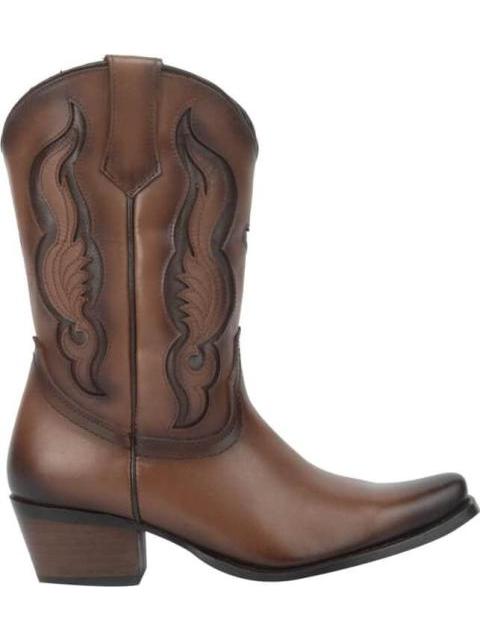 BOTA VAQUERA PIEL VACUNO COGNAC JC MCCOY - Imagen 2