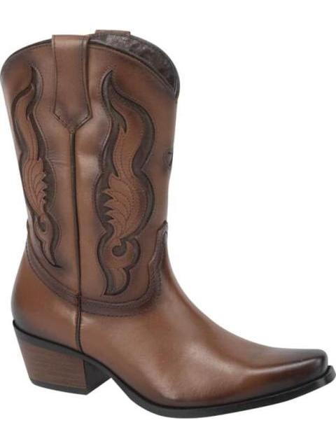 BOTA VAQUERA PIEL VACUNO COGNAC JC MCCOY - Imagen 3