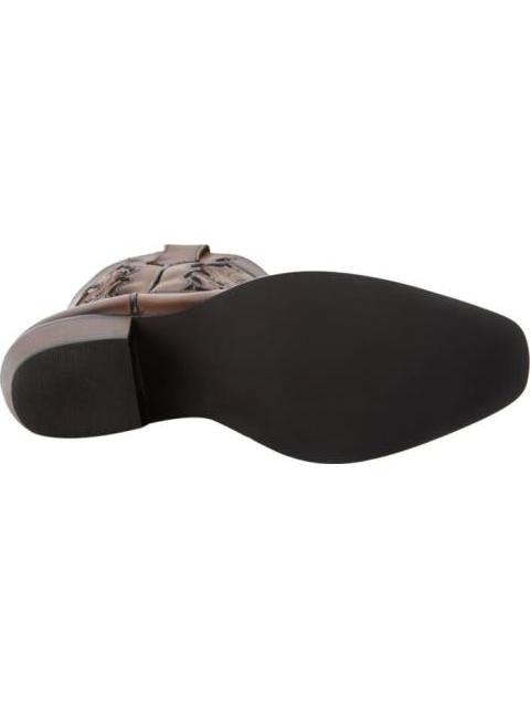 BOTA VAQUERA PIEL VACUNO COGNAC JC MCCOY - Imagen 5