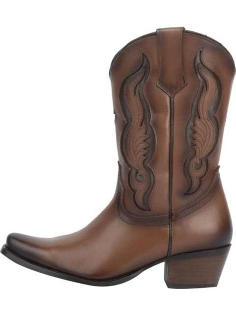 BOTA VAQUERA PIEL VACUNO COGNAC JC MCCOY - Imagen 6