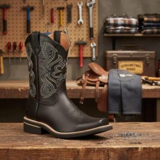 BOTA VAQUERA ROPPER NEGRO JC MCCOY