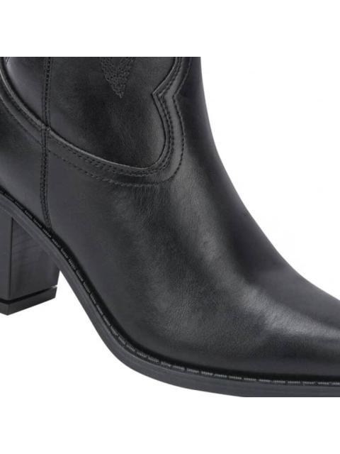 BOTA VAQUERA TACON MEDIO NEGRO TIERRA BENDITA - Imagen 7