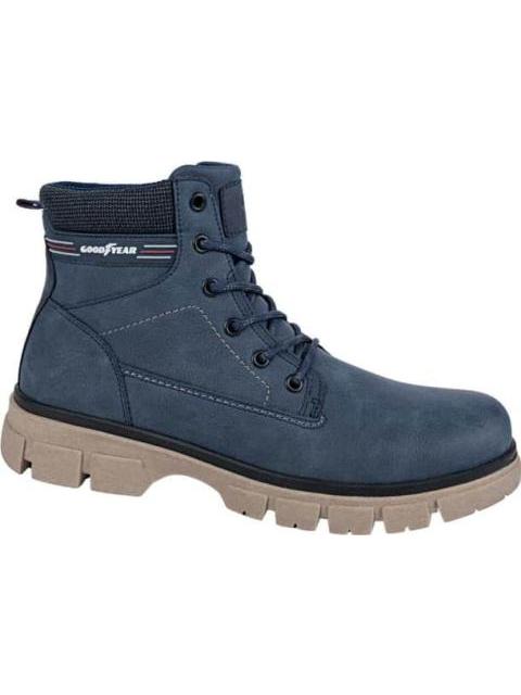 BOTA VESTIR CASUAL MODA AZUL MARINO GOODYEAR - Imagen 2
