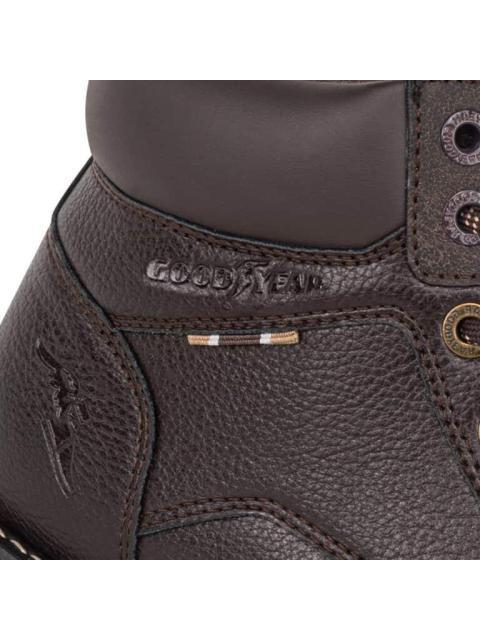 BOTA VESTIR CASUAL MODA CHOCOLATE GOODYEAR - Imagen 6