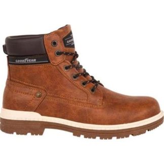 BOTA VESTIR CASUAL MODA ROJO LADRILLO GOODYEAR