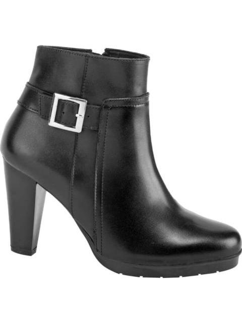 BOTA VESTIR DE PIEL NEGRO SAO PAULO - Imagen 2