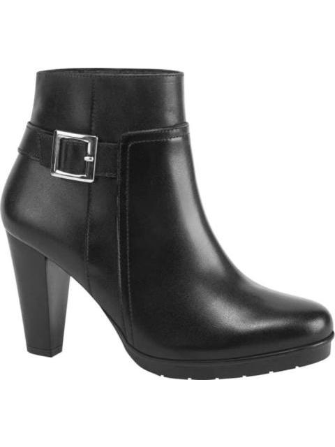 BOTA VESTIR DE PIEL NEGRO SAO PAULO - Imagen 3