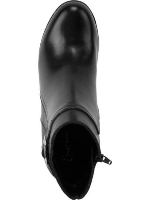 BOTA VESTIR DE PIEL NEGRO SAO PAULO - Imagen 4