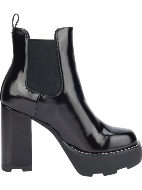 BOTA VESTIR PLATAFORMA TRACK NEGRO BELINDA PEREGRIN - Imagen 2
