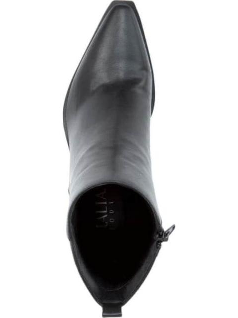 BOTA VESTIR TACON ALTO NEGRO THALIA SODI - Imagen 4