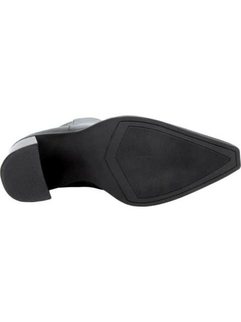 BOTA VESTIR TACON ALTO NEGRO THALIA SODI - Imagen 5