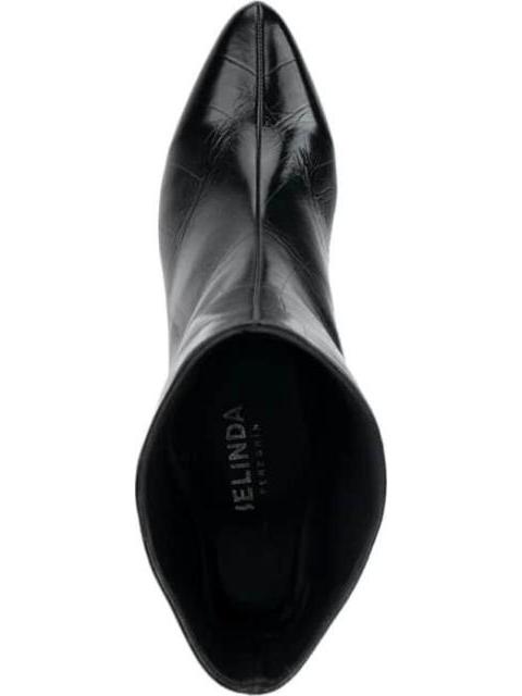BOTA VESTIR TIPO CROCO NEGRO BELINDA PEREGRIN - Imagen 5