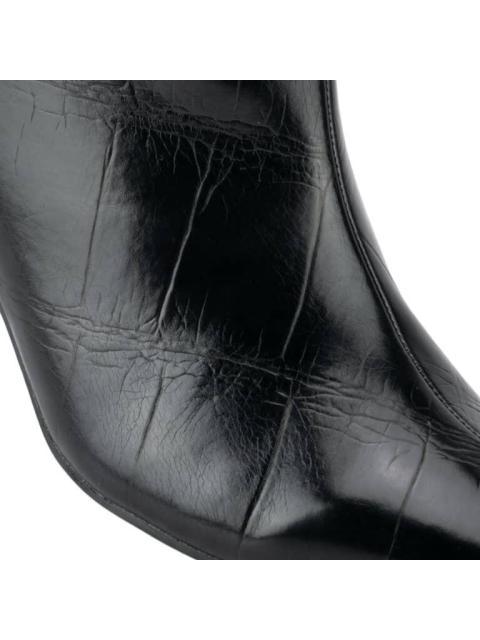 BOTA VESTIR TIPO CROCO NEGRO BELINDA PEREGRIN - Imagen 8