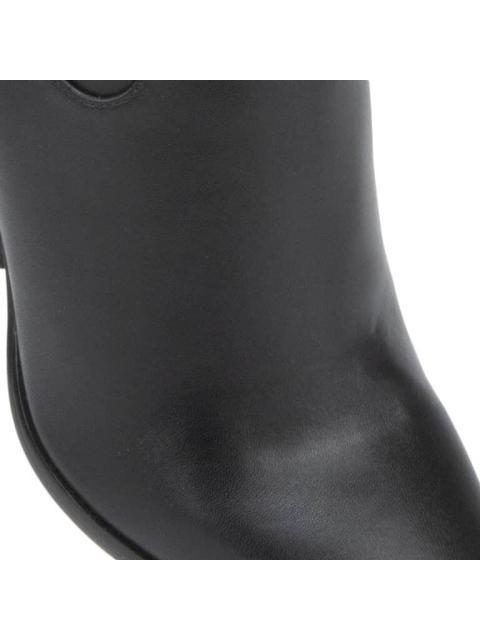 BOTA VESTIR TUBO ALTO NEGRO THALIA SODI - Imagen 7