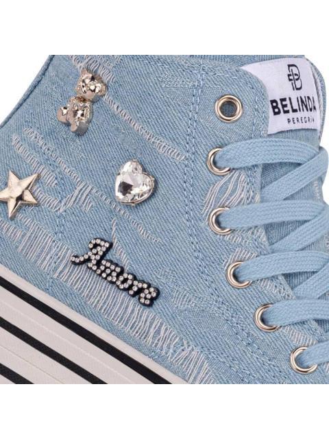 BOTA VULCANIZADO AZUL MEZCLILLA BELINDA PEREGRIN - Imagen 6
