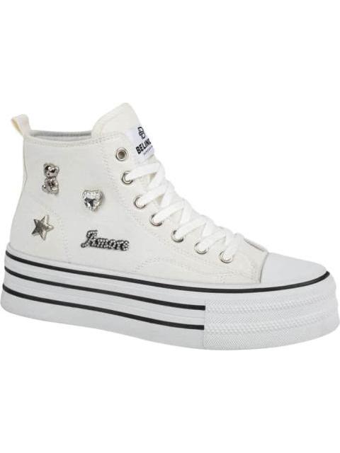 BOTA VULCANIZADO BLANCO BELINDA PEREGRIN - Imagen 2